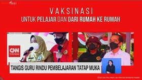 VIDEO: Tangis Guru Rindu Pembelajaran Tatap Muka
