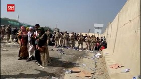 VIDEO: Bandara Kabul Ricuh dan Penuh Keputusasaan