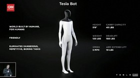 VIDEO: Elon Musk Pamerkan Robot Humanoid 'Tesla Bot'