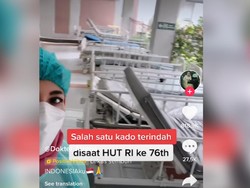 Momen Haru Nakes Pamerkan RS Mulai Kosong, 17-an Tanpa Pasien COVID-19