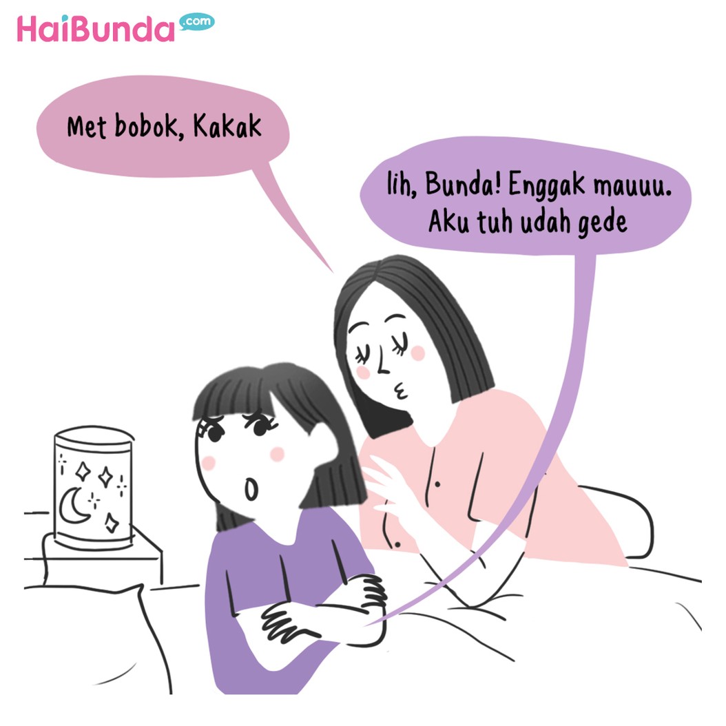 Komik Kakak Enggak Mau Dicium