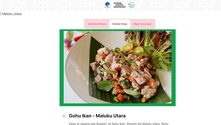 Kuliner Nusantara Rumah Digital