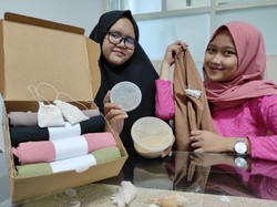 Mahasiswa Unusa Bikin Kerudung Aromatik yang Tak Bau Apek