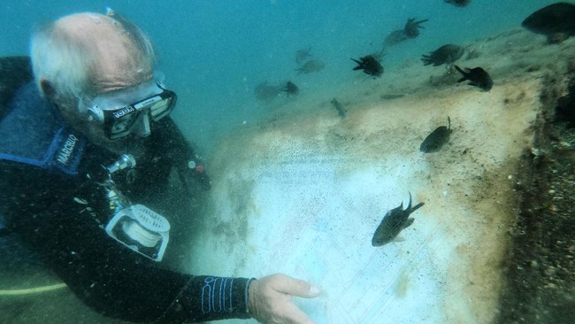 FOTO: Menjelajah Kota Romawi Kuno yang Ditenggelamkan Laut