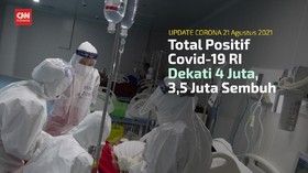 VIDEO: Positif Covid-19 Dekati 4 Juta Kasus