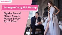 Pasangan Crazy Rich Malang Ngaku Pernah Hidup Susah, Makan Sehari Rp15 Ribu!