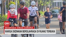 VIDEO: Warga Diizinkan Berolahraga di Ruang Terbuka