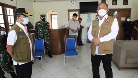 Kepala BNPB Tinjau Lokasi Isolasi Terpusat Covid-19 di Bali