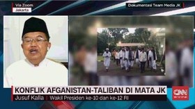 VIDEO: JK Bicara Konflik Taliban-Afganistan