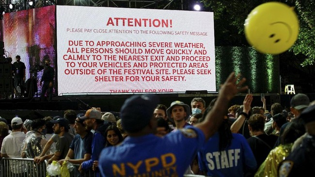 FOTO: New York City Gelar Konser 60 Ribu Pengunjung