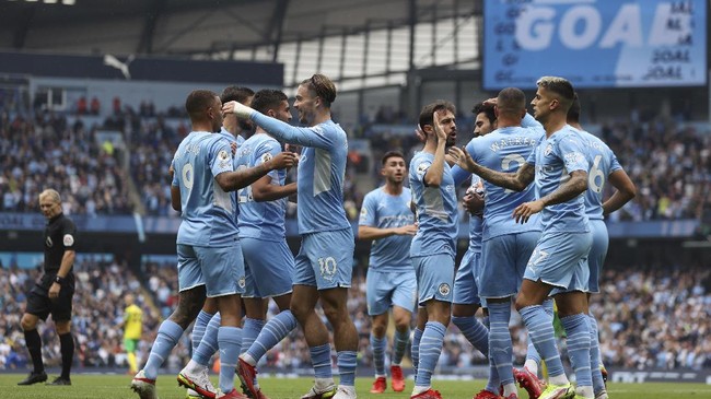 Berikut prediksi pertandingan Manchester City melawan Arsenal pada pekan ketiga Liga Inggris di Stadion Etihad, Sabtu (28/8).