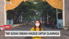 VIDEO: TMII Sudah Dibuka Khusus Untuk Olahraga