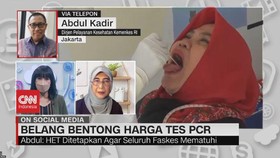 VIDEO: Belang Bentong Harga Tes PCR