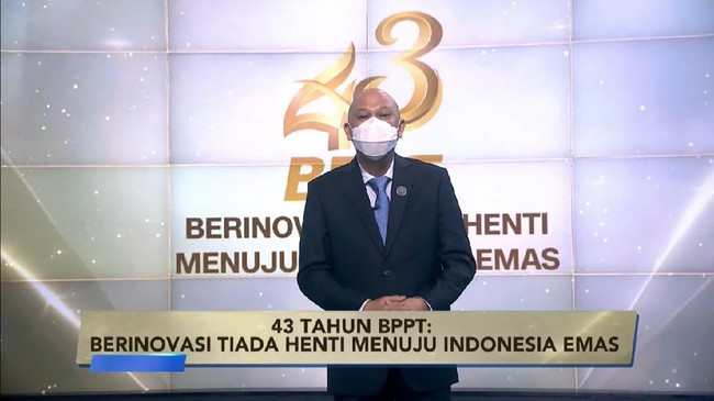 Badan Pengkajian dan Penerapan Teknologi (BPPT) berkomitmen terus menghasilkan inovasi teknologi untuk Indonesia sesuai dengan amanat undang-undang.