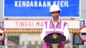 Jokowi Akan Cek Langsung Jalan Rusak di Lampung yang Viral di Tiktok