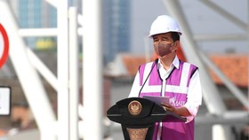 Jokowi Resmikan Tol Serpong- Balaraja dan Tol Cibitung-Cilincing