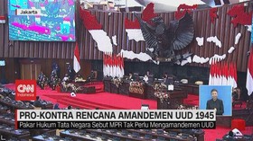 VIDEO: Pro-Kontra Rencana Amandemen UUD 1945