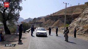 VIDEO: Aksi Tentara Taliban Di Pos Pemeriksana Kota Kabul