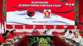 Kepuasan Publik Jokowi Turun: PDIP Buntung, Gerindra Untung