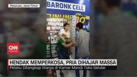VIDEO: Hendak Memperkosa, Pria Dihajar Massa