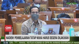 VIDEO: Nadiem: Pembelajaran Tatap Muka Harus Segera Dilakukan