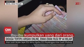 VIDEO: Diduga Tertipu Arisan Online, Emak-Emak Rugi Rp. 44 M
