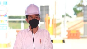 Jokowi Resmikan Bendungan Paselloreng di Sulawesi Selatan