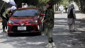 FOTO: Sepatu Sneakers Putih Andalan Pasukan Taliban