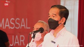 VIDEO: Jokowi Tinjau Vaksinasi Covid-19 Di Kaltim