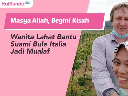 Masya Allah, Begini Kisah Wanita Lahat Bantu Suami Bule Italia Jadi Mualaf