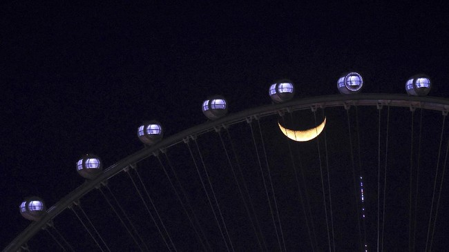 FOTO: Ain Dubai, Bianglala Tertinggi dan Terbesar di Dunia