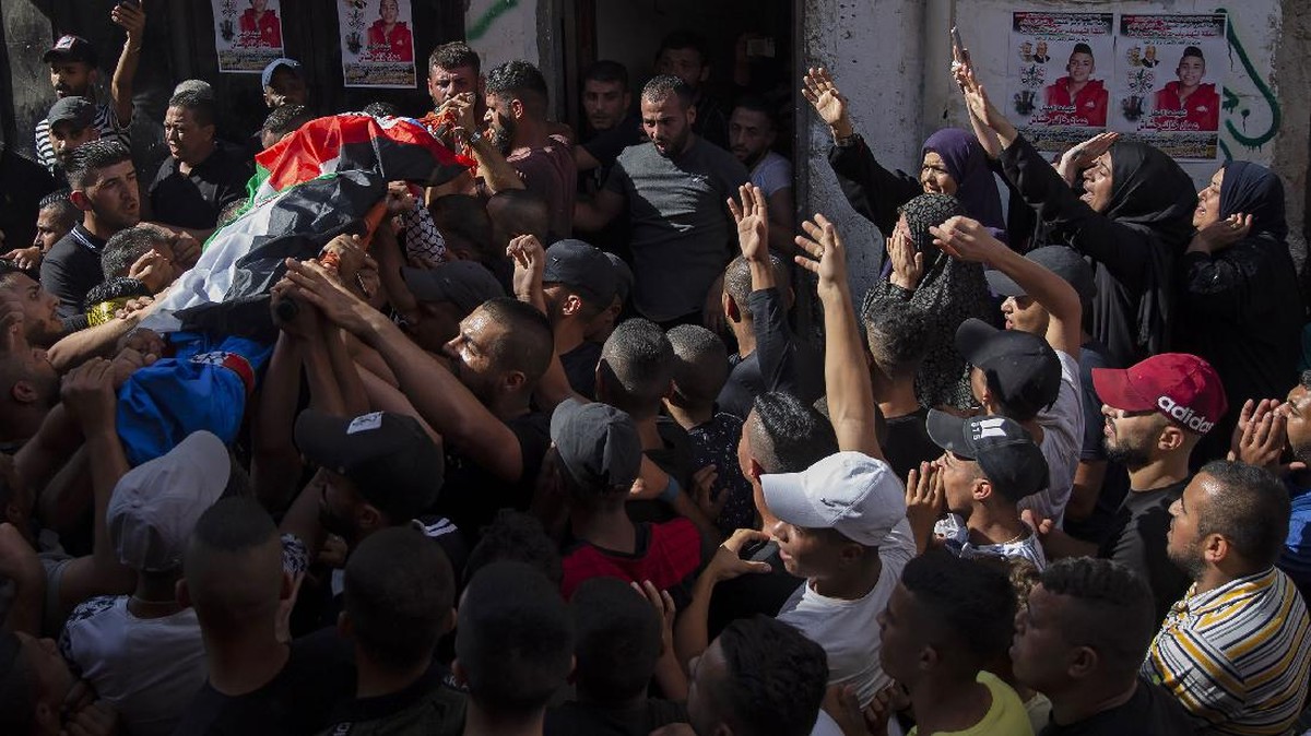 FOTO: Buncah Amarah Warga usai Israel Bunuh Bocah Palestina