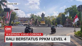 VIDEO: Bali Berstatus PPKM Level 4