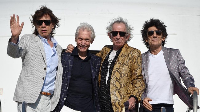 FOTO: Charlie Watts dalam Kenangan Manis The Rolling Stones