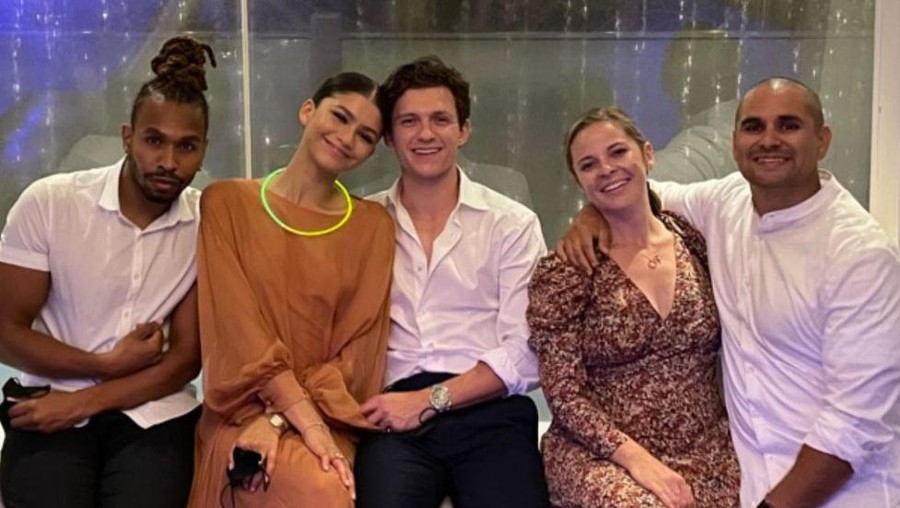 Tom Holland dan Zendaya Tom Holland dan Zendaya