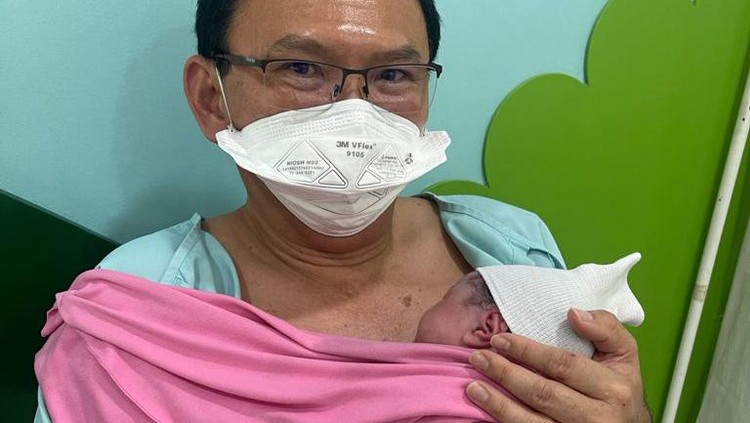 Ahok dan putrinya Sarah Eliana Purnama