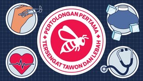 INFOGRAFIS: Pertolongan Pertama pada Sengatan Tawon dan Lebah