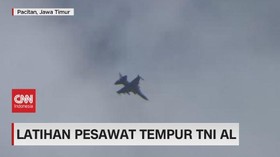 VIDEO: Latihan Pesawat Tempur TNI AL