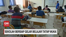 VIDEO: Sekolah Bersiap Gelar Belajar Tatap Muka