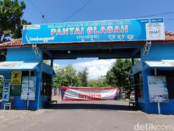 Wisatawan Nekat Terobos Jalur Alternatif Demi Masuk Pantai Glagah