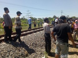 Pedagang Sayur di Pasuruan Tewas Tertabrak KA, Tubuhnya Terlempar 50 Meter