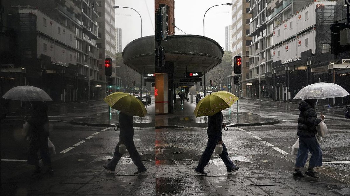 FOTO: Sunyi Senyap Lalu Lintas Sydney Imbas Lockdown Covid-19