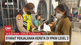 VIDEO: Syarat Perjalanan Kereta di PPKM Level 3