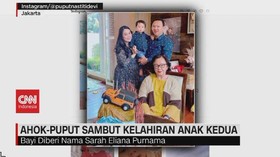 VIDEO: Ahok-Puput Sambut Kelahiran Anak Kedua