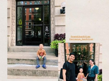 7 Potret Isi Apartemen Tasya Kamila dan Randi Bachtiar di New York