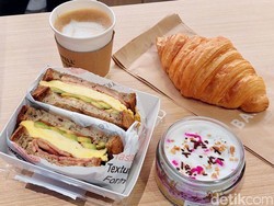 Growell Coffee: Menghirup Almond Latte Sambil Ngemil Cake Es Podeng Sehat