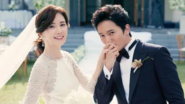 img-title Anniversary ke-8, Ji Sung Pamer Foto Nikah Bareng Lee Bo Young