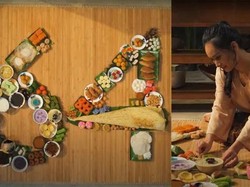 Keren! 64 Hidangan Manis Tradisional Malaysia Dipakai untuk Buat Karya Seni
