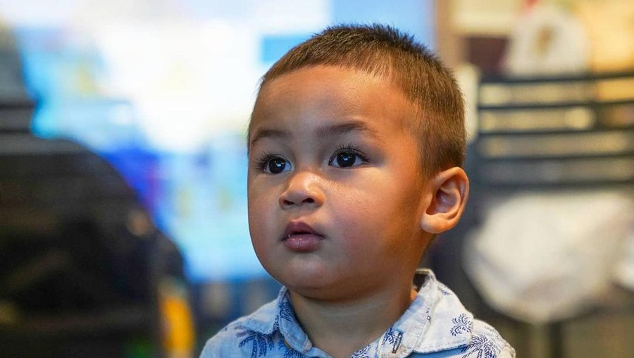 Kiano Tiger Wong Kiano Tiger Wong, anak Baim Wong