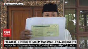 VIDEO: Bupati Akui Terima Honor Pemakaman Jenazah Covid-19